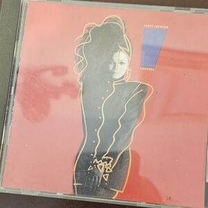 Janet Jackson "Control" CD - Red Cover
